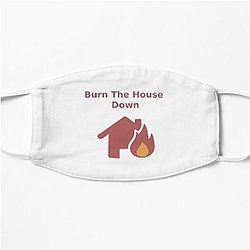 Ajr song inspired graphic Flat Mask