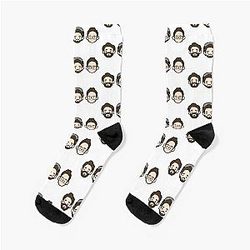 AJR black outline Socks