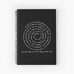 Worlds Smallest Violin AJR Spiral Notebook