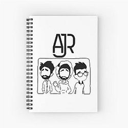 kevin ajr parker ajr trippy ajr head ajr Spiral Notebook