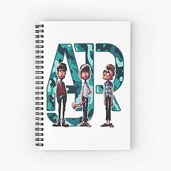 ajr tour merch Spiral Notebook