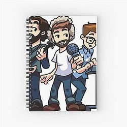 AJR Tour Merch Drawstring Bags  Spiral Notebook