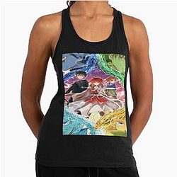 Retro Vintage Akatsuki No Yona Like The Best Girls Racerback Tank Top