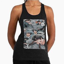 Design  Akatsuki No Yona  The Best Girls Racerback Tank Top