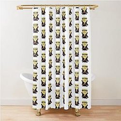 SpongeBob Akatsuki Shower Curtain