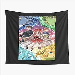 Retro Vintage Akatsuki no Yona Like the Best Girls Boys Tapestry