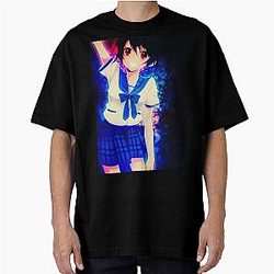 Nagisa Akatsuki Golden Warmth and Gentle Smile from Strike the Blood Oversized T-Shirt