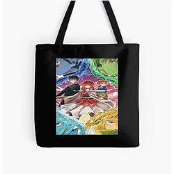 Retro Vintage Akatsuki No Yona Like The Best Girls Boys All Over Print Tote Bag