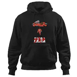 Akira Hoodies - Kaneda's Iconic Motorcycle Hoodie