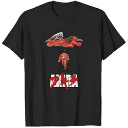 Akira T-shirts - Kaneda's Iconic Motorcycle 