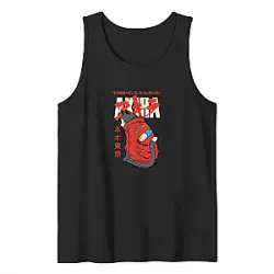 Akira Tank Tops - Neo Tokyo Cat Jacket Graphic