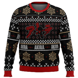 Akira Kanji Name Ugly Christmas Sweater