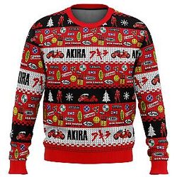 Akira Bike Decals Ugly Christmas Sweater