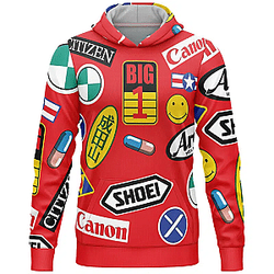 3D Full Decals Lightweight PTTT1002 Akira Hoodies