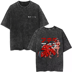 Kaneda Bike Action PTTT2204 Washed Akira T-Shirts