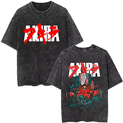 Power Core Graphic PTTT2204 Washed Akira T-Shirts