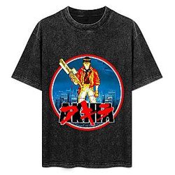Basic Graphic PTTT2906 Washed  Akira T-Shirts
