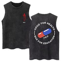 The Capsule PTTT0308 Washed  Akira Tank Tops