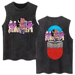 Mutant Tetsuo PTTT0308 Washed  Akira Tank Tops