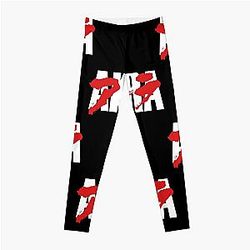 Akira Leggings - akira logo ( white ) Leggings RB0908