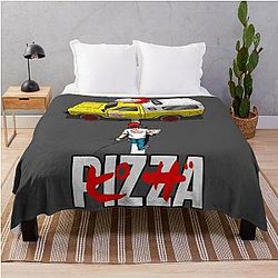 Akira Blanket - AkiraPizza Throw Blanket RB0908