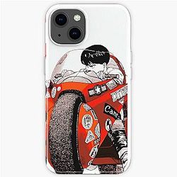 Akira Cases - Akira - Kaneda and the Motorcyle iPhone Soft Case RB0908