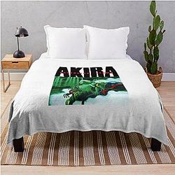 Akira Blanket - Akira Katsuhiro Otomo Vintage  Throw Blanket RB0908