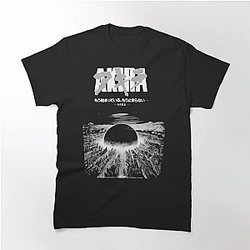 Akira T-Shirts – Akira cyberpunk city explosion Classic T-Shirt