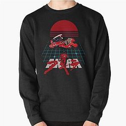Akira Sweatshirts - Akira Motorbike Pullover Sweatshirt RB0908