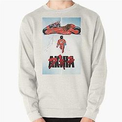 Akira Sweatshirts - Akira Movie Poster Pullover Sweatshirt RB0908