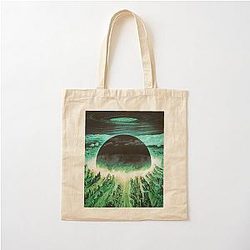 Akira Bags - Akira Green Japanese Cyberpunk City Explosion Poster Cotton Tote Bag RB0908