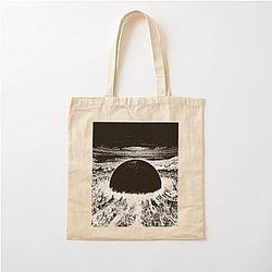 Akira Bags - Akira cyberpunk city explosion Halftone Cotton Tote Bag RB0908