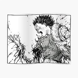 Akira Posters - Akira Tetsuo Losing Arm Poster RB0908
