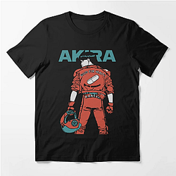Akira T-Shirts – Akira Retro Vintage Essential T-Shirt