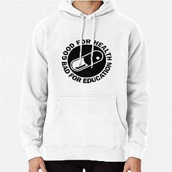 Akira Hoodies - Akira kanadas "good for health bad for education" pill logo jacket Pullover Hoodie RB0908