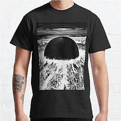 Akira T-Shirts - Akira cyberpunk city explosion Classic T-Shirt RB0908