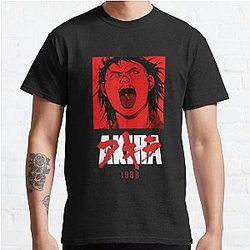 Akira T-Shirts - AKIRA Tetsuo 1988 Classic Red Classic T-Shirt RB0908