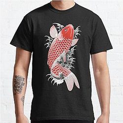 Akira T-Shirts - Akira Nishikiyama Koi Yakuza Classic T-Shirt RB0908