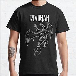 Akira T-Shirts - Akira Fudô - Devilman Crybaby Classic T-Shirt RB0908