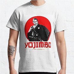 Akira T-Shirts - YOJIMBO SANJURO AKIRA KUROSAWA CLASSIC SAMURAI TOSHIRO MIFUNE   Classic T-Shirt RB0908
