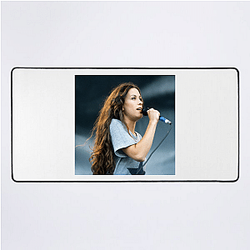 Emotional Powerhouse Alanis Morissette Mouse Pads