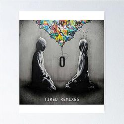 Alan Walker - Tired artwork  Poster