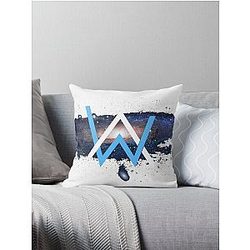 Alan Walker (Custom PhotoShop) Throw Pillow