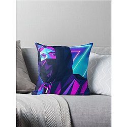 EDM - Alan Walker Throw Pillow