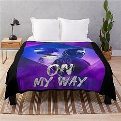 EDM - Alan Walker Throw Blanket