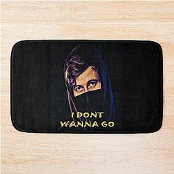 I DONT WANNA GO,Alan Walker Tshirt   Bath Mat
