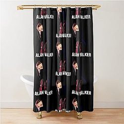 EDM - Alan Walker  Shower Curtain