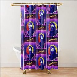 EDM - Alan Walker  Shower Curtain