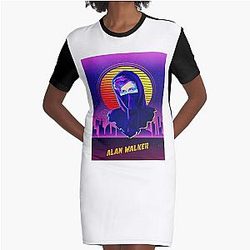 EDM - Alan Walker  Graphic T-Shirt Dress