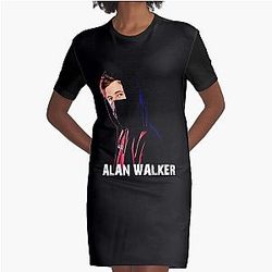 EDM - Alan Walker  Graphic T-Shirt Dress